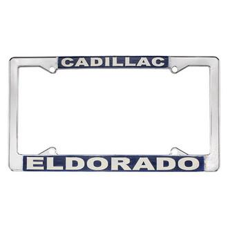 Restoparts® - License Plate Frame with Cadillac Eldorado Logo