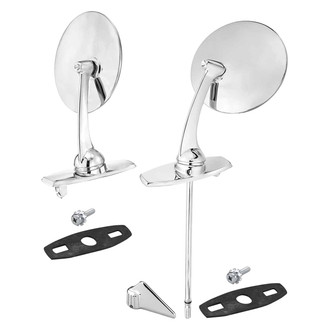RESTOPARTS® - Side View Mirror and Control Knob Kit