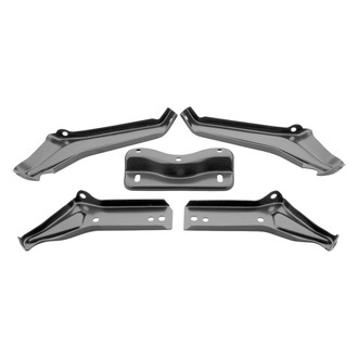 RESTOPARTS® - Rear Bumper Bracket Set