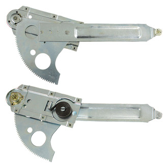 RESTOPARTS® - Front Driver and Passenger Side Manual Window Regulator Set