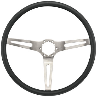 RESTOPARTS® - 3-Spoke Black Comfort Grip Steering Wheel