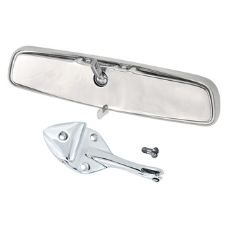 RESTOPARTS® - 10 1/8" Rear View Mirror Kit