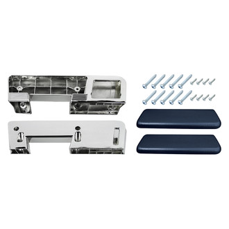 RESTOPARTS® - Rear Armrest Base and Pad Kit