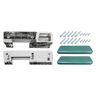 RESTOPARTS® - Rear Armrest Base and Pad Kit