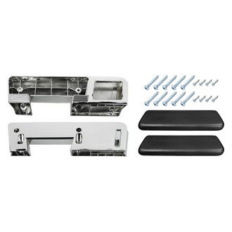 RESTOPARTS® - Rear Armrest Base and Pad Kit