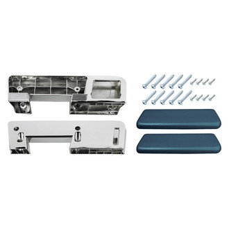 RESTOPARTS® - Rear Armrest Base and Pad Kit