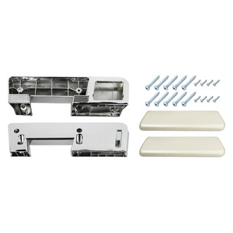RESTOPARTS® - Rear Armrest Base and Pad Kit