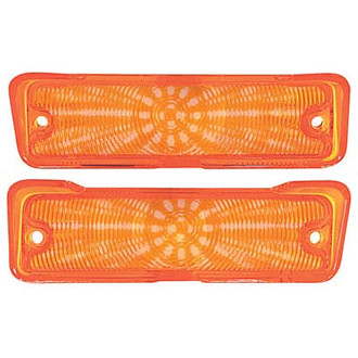 RESTOPARTS® - Driver and Passenger Side Replacement Turn Signal/Parking Lights