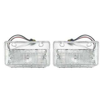 RESTOPARTS® - Driver and Passenger Side Replacement Turn Signal/Parking Lights