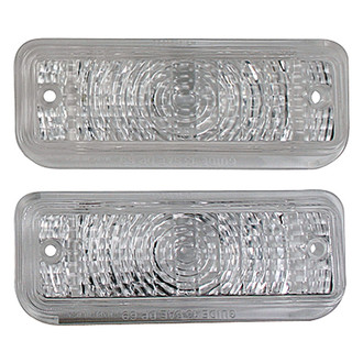 RESTOPARTS® - Driver and Passenger Side Replacement Parking Light Lenses