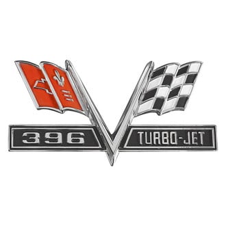 RESTOPARTS® - "396-Turbo Jet" Fender Emblem
