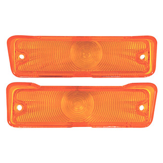 RESTOPARTS® - Driver and Passenger Side Replacement Parking Light Lenses