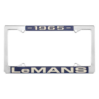 Restoparts® - License Plate Frame with 1965 LeMans Logo