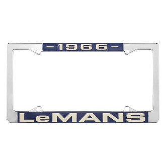 Restoparts® - License Plate Frame with 1966 LeMans Logo