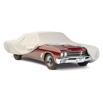 Restoparts® - Cotton Flannel Tan Car Cover