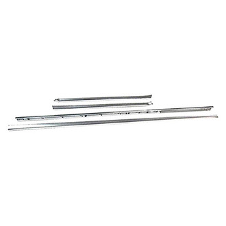 RESTOPARTS® - Front Driver and Passenger Side Quarter Panel and Door Reveal Moldings