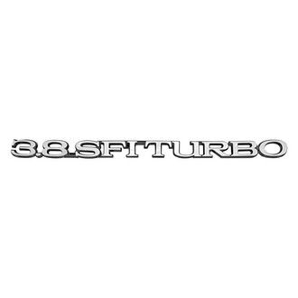 RESTOPARTS® - "3.8 SFI Turbo" Emblem
