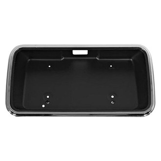 Restoparts® - Black License Plate Pocket