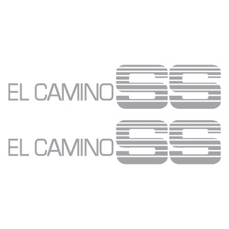 RESTOPARTS® - Door Decals ''El Camino''
