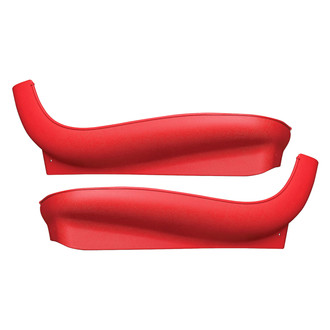 RESTOPARTS® - Bucket/Bench Seat Base Slides, Dark Saddle