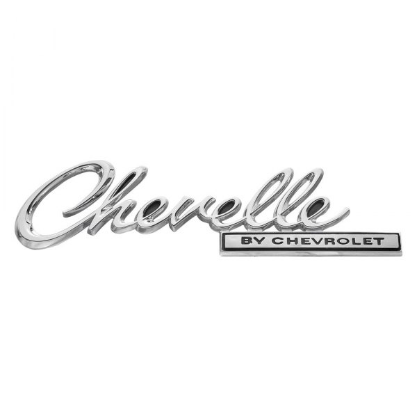 RESTOPARTS® - "Chevelle by Chevrolet" Trunk Lid Emblem
