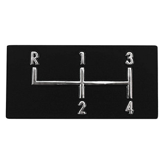 RESTOPARTS® - Center Console Shifter Pattern