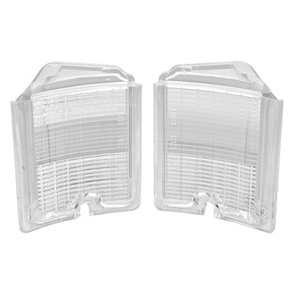 RESTOPARTS® - Driver and Passenger Side Replacement Backup Light Lenses