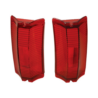 RESTOPARTS® - Driver and Passenger Side Replacement Tail Light Lenses