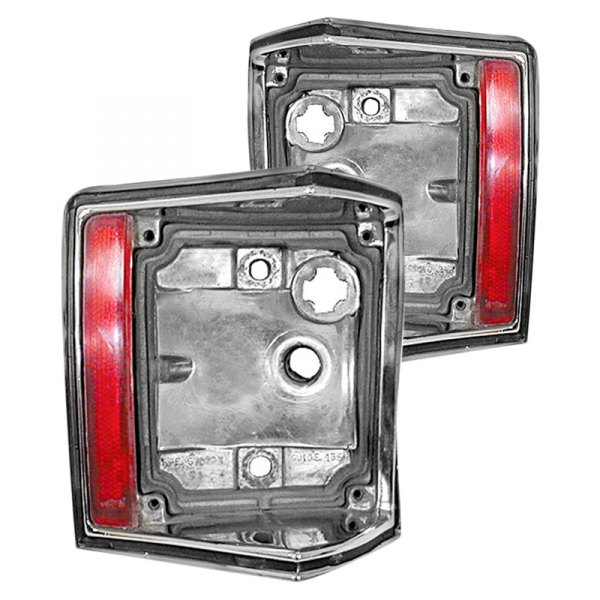 RESTOPARTS® - Replacement Tail Light Housings, Chevy El Camino