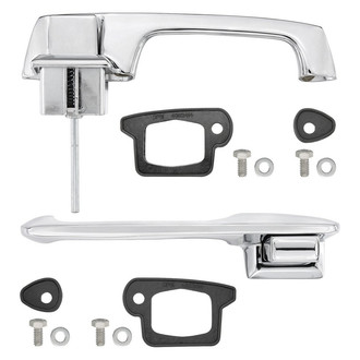 RESTOPARTS® - Front or Rear Driver and Passenger Side Exterior Door Handle Kit