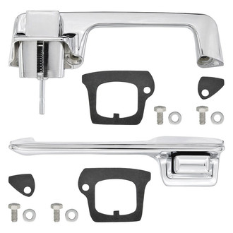 RESTOPARTS® - Front Driver and Passenger Side Exterior Door Handle Kit