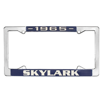 Restoparts® - License Plate Frame with 1965 Skylark Logo