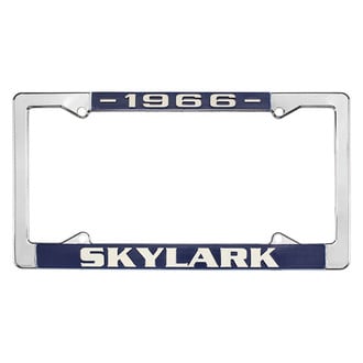 Restoparts® - License Plate Frame with 1966 Skylark Logo