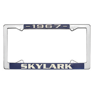 Restoparts® - License Plate Frame with 1967 Skylark Logo