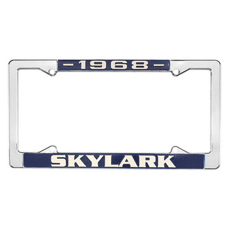 Restoparts® - License Plate Frame with 1968 Skylark Logo