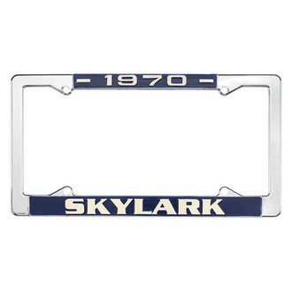 Restoparts® - License Plate Frame with 1970 Skylark Logo