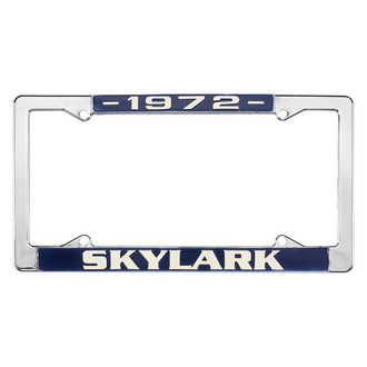 Restoparts® - License Plate Frame with 1972 Skylark Logo