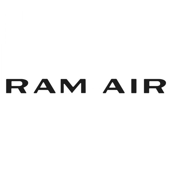 RESTOPARTS® - Hood Scoop Decal "Ram Air"
