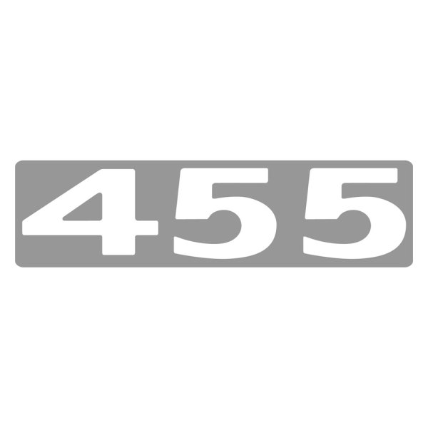 RESTOPARTS® - Hood Scoop Decal "455"