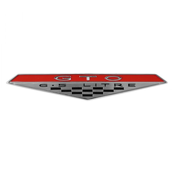 RESTOPARTS® - "GTO 6.5 Litre" Fender Emblem
