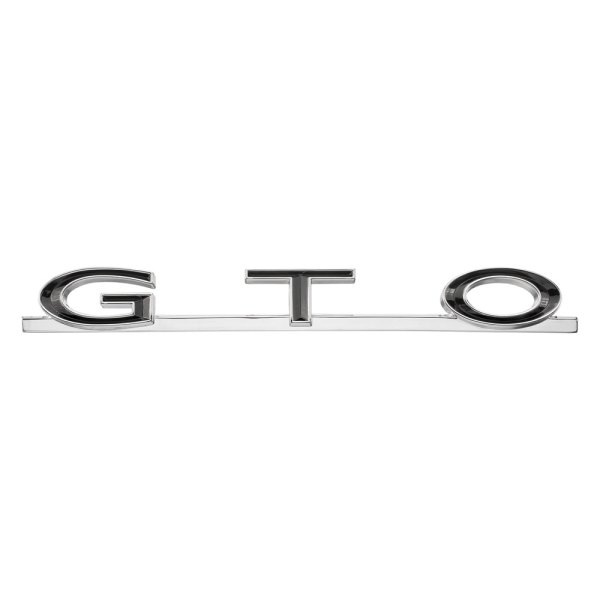 RESTOPARTS® - "GTO" Quarter Panel Emblem