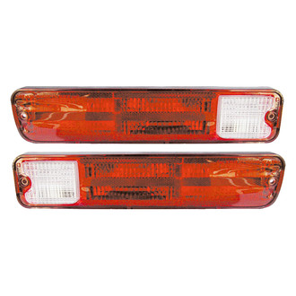 RESTOPARTS® - Driver and Passenger Side Replacement Tail Light Lenses