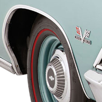 RESTOPARTS® - Front Driver Side Wheel Arch Molding