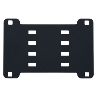 Retrac Mirrors® - Black License Plate Bracket