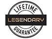 Backed by a legendary lifetime guarantee