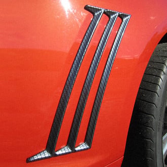 Retro USA® - Carbon Fiber Quarter Moldings Set