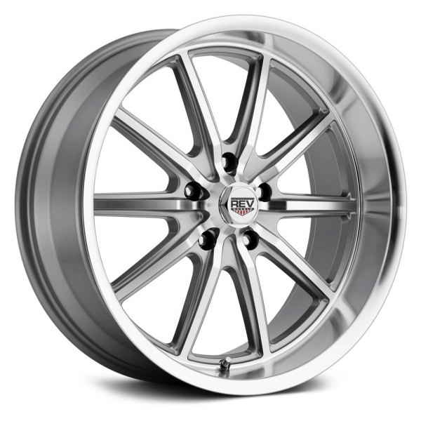 REV WHEELS® - 110 Anthracite with Machined Face and Lip