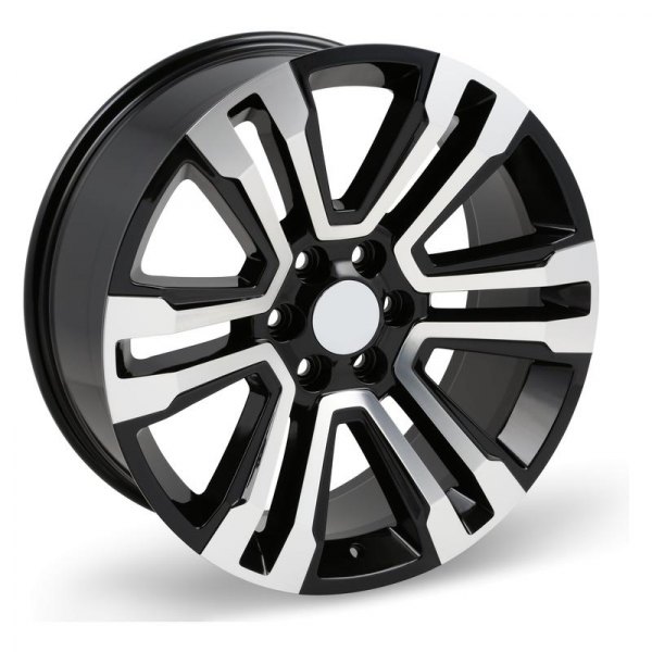 REV WHEELS® - 587 Black with Machined Face