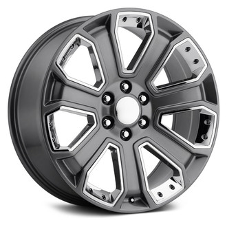 588 Gray with Chrome Inserts