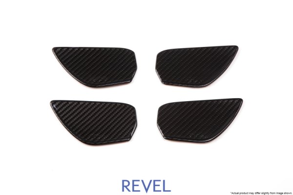 Revel® - Dry Carbon Fiber Door Trim Inner Handles